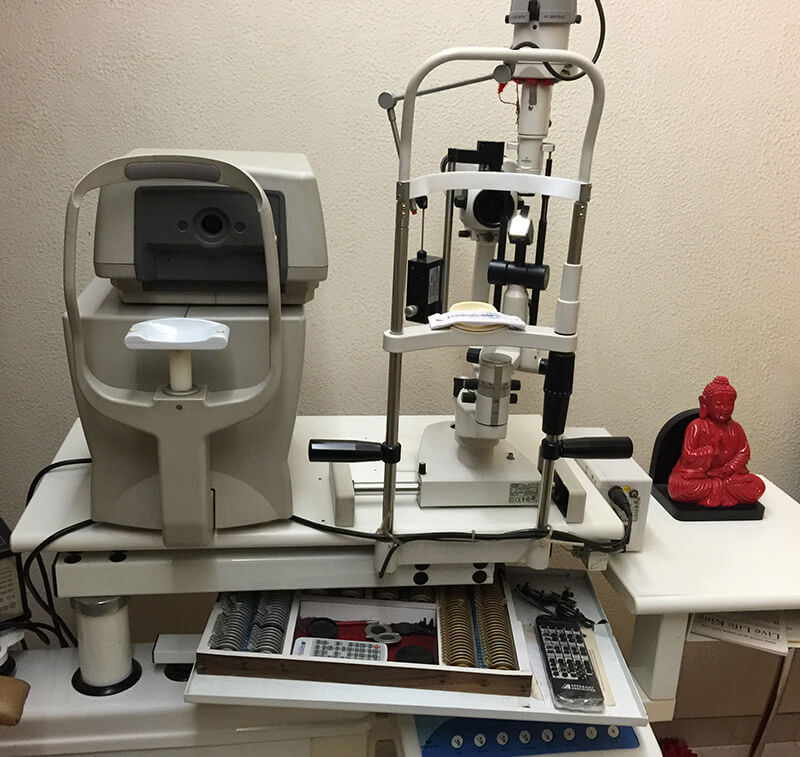 Eye test Machine equipment